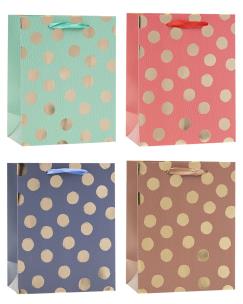 Opakowanie Torebka ozdobna TG 26x32x12cm mix ROZETTE 12 szt