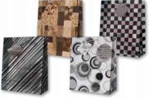 Opakowanie Torebka ozdobna złocona PL-2Z mała