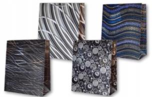 Opakowanie Torebka ozdobna złocona PL-6 średnia LUX zest. 58