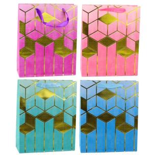 Torebka prezentowa 32x26x12cm MIX. Wydawca: Leantoys. Multiszop.pl Opakowanie Torebka prezentowa 32x26x12cm MIX