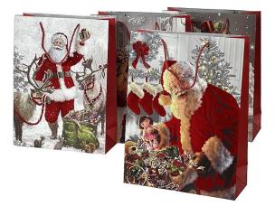 Opakowanie Torebka prezentowa Boże Narodzenei 35x12x9cm MIX