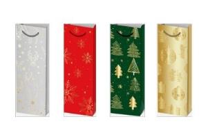 Opakowanie Torebka prezentowa butelka Boże Narodzenie platera