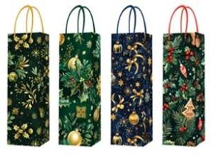 Opakowanie Torebka prezentowa butelka Boże Narodzenie platera