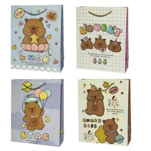 Opakowanie Torebka prezentowa dziecięca L Kapibara mix