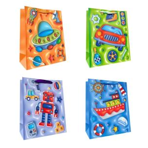 Opakowanie Torebka prezentowa dziecięca S chłopiec mix