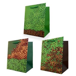 Opakowanie Torebka prezentowa dziecięca S szerokie dno mix