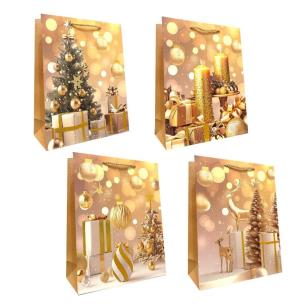Opakowanie Torebka prezentowa L Boże Narodzenie mix