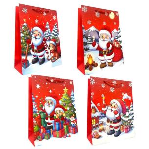 Opakowanie Torebka prezentowa L Boże Narodzenie mix