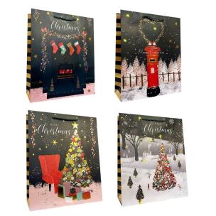 Opakowanie Torebka prezentowa L Boże Narodzenie mix