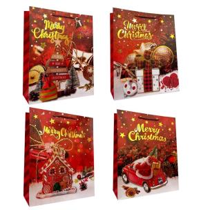 Opakowanie Torebka prezentowa L Boże Narodzenie mix