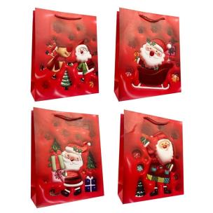 Opakowanie Torebka prezentowa L Boże Narodzenie mix