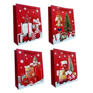 Opakowanie Torebka prezentowa L Boże Narodzenie mix