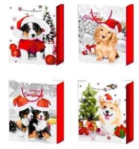 Opakowanie Torebka prezentowa L Boże Narodzenie platera mix