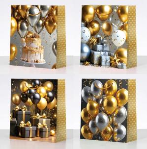 Opakowanie Torebka prezentowa M Balony