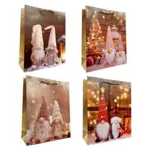 Opakowanie Torebka prezentowa M Boże Narodzenie mix