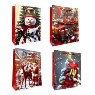 Opakowanie Torebka prezentowa M Boże Narodzenie mix