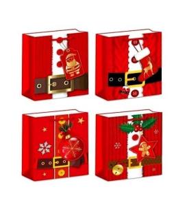 Opakowanie Torebka prezentowa M Boże Narodzenie platera 3D