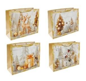 Opakowanie Torebka prezentowa M Boże Narodzenie platera mix