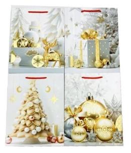 Opakowanie Torebka prezentowa M Boże Narodzenie platera mix