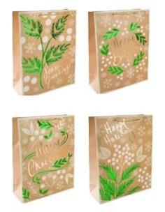 Opakowanie Torebka prezentowa M Boże Narodzenie platera mix