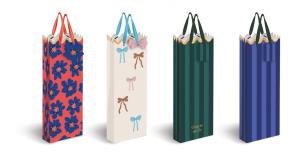 Opakowanie Torebka prezentowa na butelkę Gold Shape