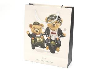 Opakowanie Torebka prezentowa Pluszaki 32x26x10cm MIX