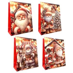 Opakowanie Torebka prezentowa S Boże Narodzenie mix