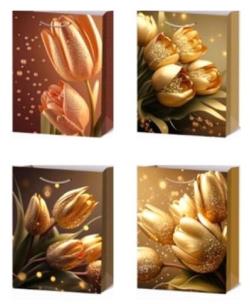 Opakowanie Torebka prezentowa S Kwiaty mix