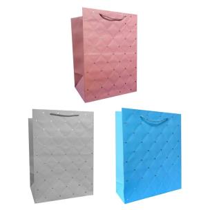 Torebka prezentowa uniwersalna L szerokie dno mix. Wydawca: JU-PITER. Multiszop.pl Opakowanie Torebka prezentowa uniwersalna L szerokie dno mix