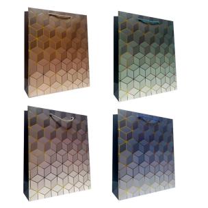 Opakowanie Torebka prezentowa uniwersalna M metalizowana mix