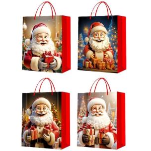 Opakowanie Torebka prezentowa XL Boże Narodzenie szerokie