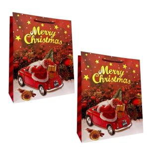 Opakowanie Torebka prezentowa XXL BN szerokie dno mix