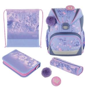 Tornister Ultralight Plus Butterfly Paradise. Wydawca: HERLITZ. Multiszop.pl Opakowanie Tornister Ultralight Plus Butterfly Paradise