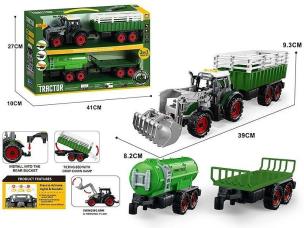 Opakowanie Traktor z przyczepą 41x27x10cm