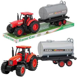 Traktor z przyczepą cysterna. Wydawca: Trifox. Multiszop.pl Opakowanie Traktor z przyczepą cysterna