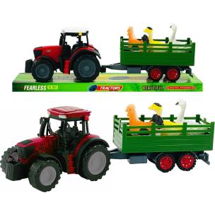 Traktor z przyczepą i ptakami. Wydawca: Trifox. Multiszop.pl Opakowanie Traktor z przyczepą i ptakami