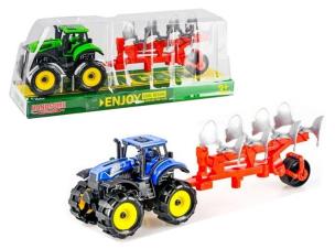 Traktor z przyczepą MIX. Wydawca: SWEDE. Multiszop.pl Opakowanie Traktor z przyczepą MIX