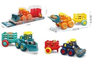 Traktor z przyczepą MIX. Wydawca: Merkpol. Multiszop.pl Opakowanie Traktor z przyczepą MIX
