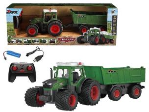 Opakowanie Traktor z przyczepą R/C ze światłem