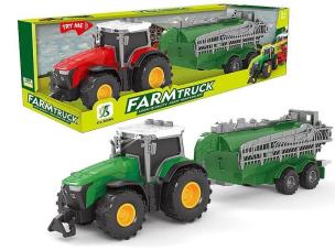 Opakowanie Traktor z przyczepą światło dźwięk MIX