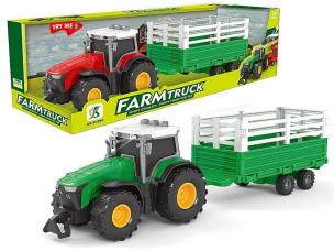 Opakowanie Traktor z przyczepą światło dźwięk MIX