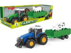 Opakowanie Traktor z przyczepą światło dźwięk napęd MIX