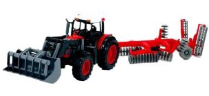 Opakowanie Traktor z turem i bronami