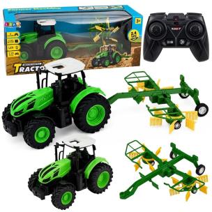 Opakowanie Traktor ze zgrabiarką R/C 1:24
