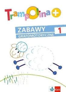 Okładka książki Trampolina+ Zabawy grafomotoryczne 1 w.2