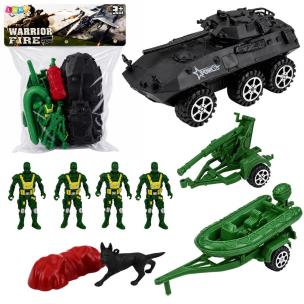 Opakowanie Transporter opancerzony z figurkami 14el