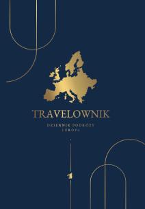 Okładka książki Travelownik Europa. Dziennik Podróży