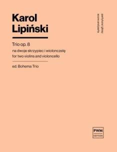 Okładka książki Trio smyczkowe op. 8 na dwoje skrzypiec i...