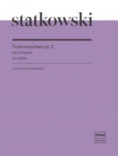 Okładka książki Trois mazurkas op. 2