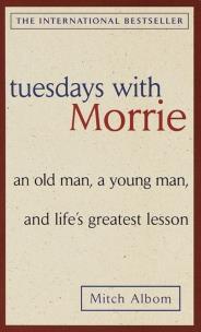 Tuesdays with Morrie. Autor: Albom Mitch. Multiszop.pl Okładka książki Tuesdays with Morrie